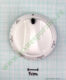 Knoflík termostatu 4CE-56B...KGE, bílý ( za C180180P3 )( zrušeno bez náhrady )