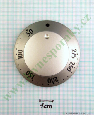 Knoflík termostatu - nerez  (145746)