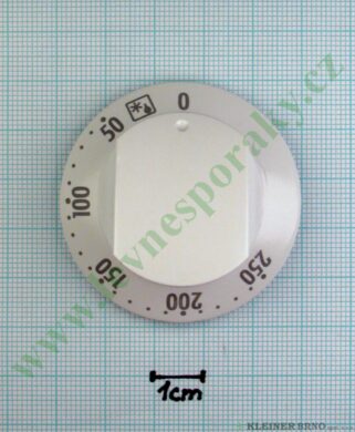 Knoflík termostatu - bílý  (232328)