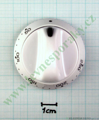 Knoflík termostatu 4CE-56, slonová kost, zrušeno-náhrada je C181091P5 (zrušeno)  (C180180P3)