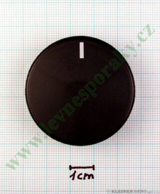 Knoflík černý k potenciometru průměr 40 mm BETA Electronic, Comfort od 11/2004  (K25199)