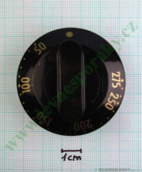 Knoflík termostatu hnědý VT06 ( shodné s 139191, 139275 )