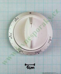 Knoflík termostatu hranatý bílý KGE 3468 B DYN ( zrušeno bez náhrady )