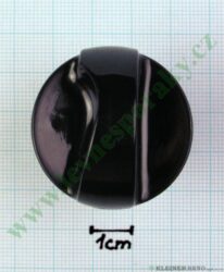 Knoflík ovládací tmavý ( za C18A000A0 )( zrušeno bez náhrady )