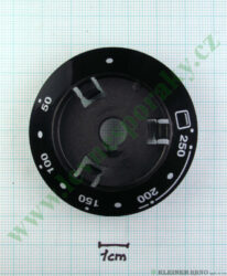 Podložka pod knoflík termostatu N tmavá v=20 mm ( zrušeno bez náhrady )