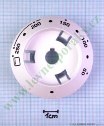 Podložka pod knoflík termostatu B bílá v=20 mm
