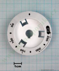 Podložka knoflíku termostatu 1H... bílá v=20 mm ( zrušeno bez náhrady )